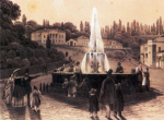 Старинные общественные фонтаны и водопроводная система середина XIXв