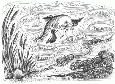 Сказочная рыба-сом